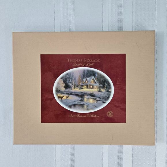 Thomas Kinkade Painter of Light Four Seasons 8x10 Matted Prints - 2 Prints NEW - Picture 1 of 6